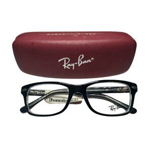 Ray ban RY1531 3529 Transparent Black Glasses Eyewear Junior Kids 48 16 130